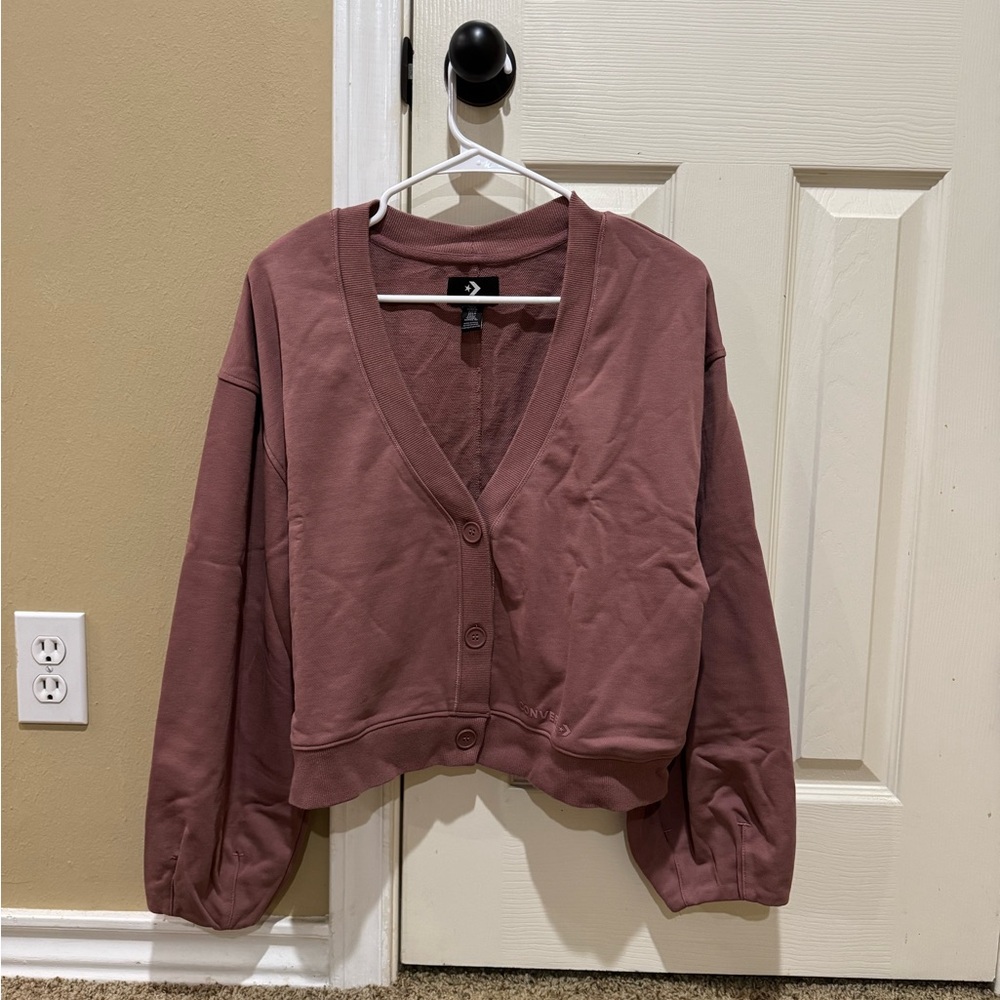 Converse Button-Up Cardigan